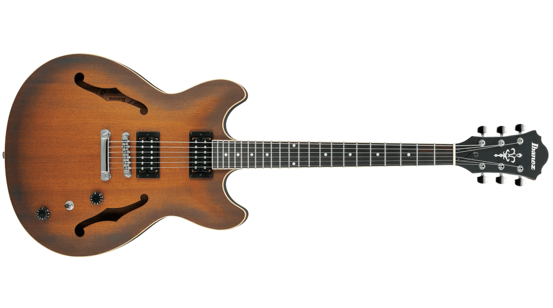 Ibanez AS Artcore AS53 Electric Guitar - Transparent Brown by Hoshino