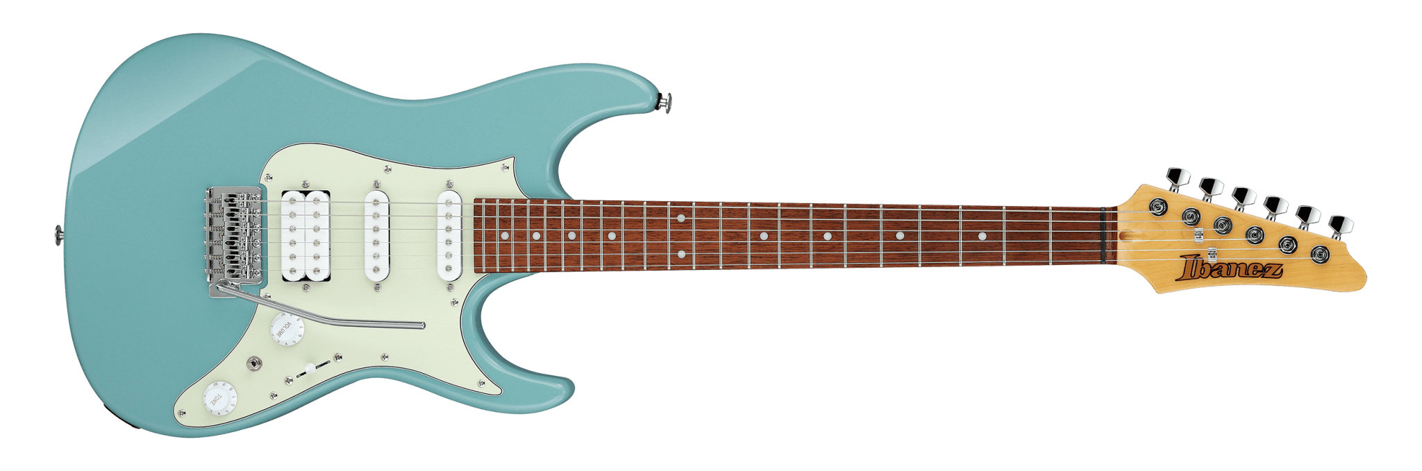 Ibanez AZES Standard Electric Guitar, Purist Blue by Hoshino
