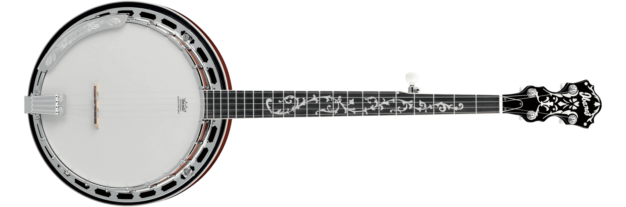 Ibanez B200 5 - String Closed Back Banjo, Natural by Hoshino