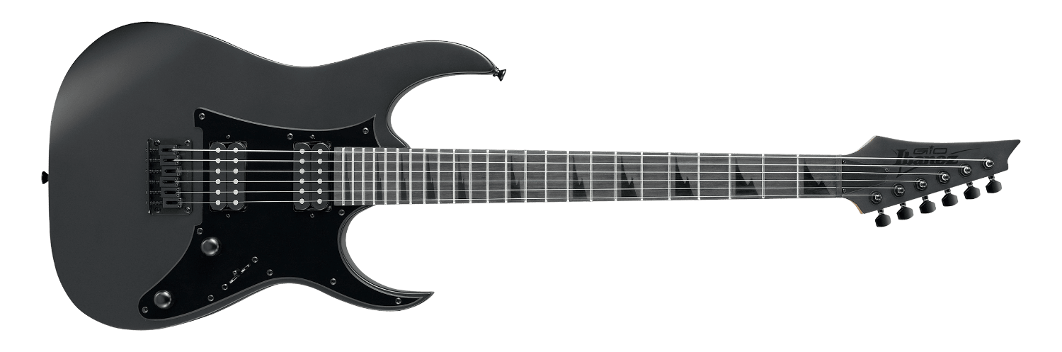 Ibanez Gio RG Series GRGR131EX Black Flat by Hoshino