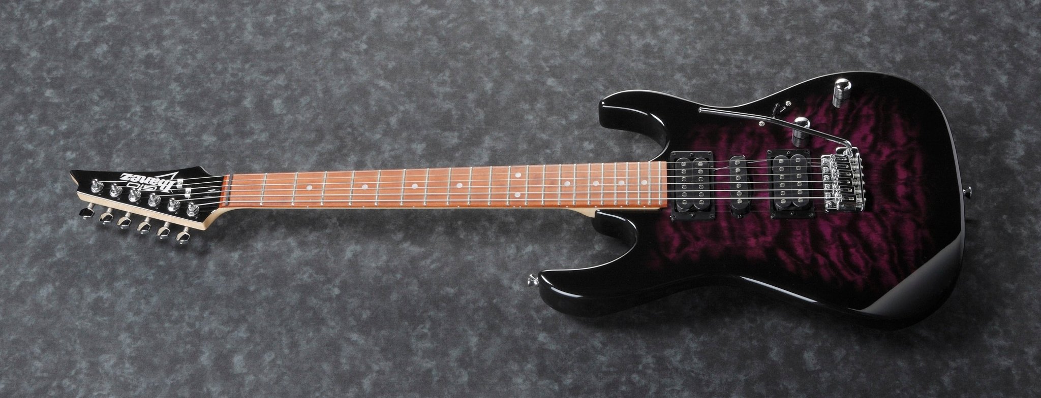 Ibanez GIO RX 6str Electric Guitar, Transparent Violet Sunburst by Hoshino