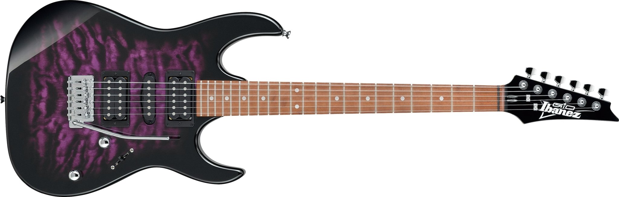 Ibanez GIO RX 6str Electric Guitar, Transparent Violet Sunburst by Hoshino