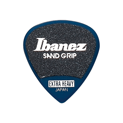 Ibanez Grip Wizard Sand Grip Extra Heavy Guitar Picks, Dark Blue (6PCS) by Hoshino
