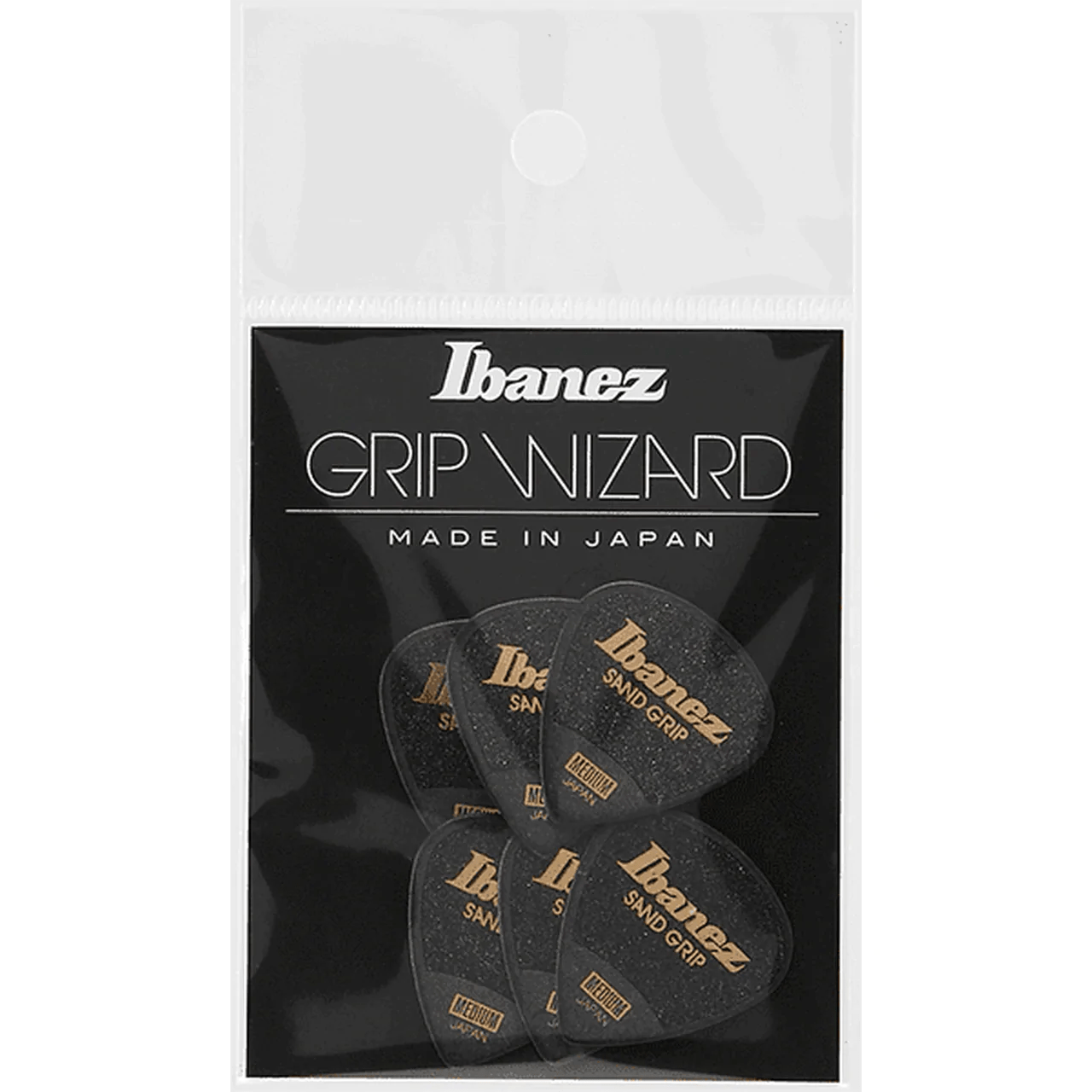 Ibanez Grip Wizard Sand Grip Medium, 6 Pack by Hoshino