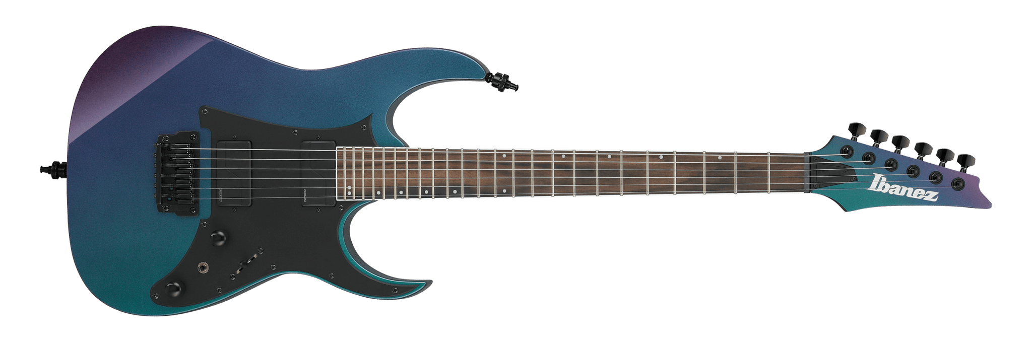 Ibanez RG631ALF RG Axion Label Electric Guitar, Blue Chameleon by Hoshino