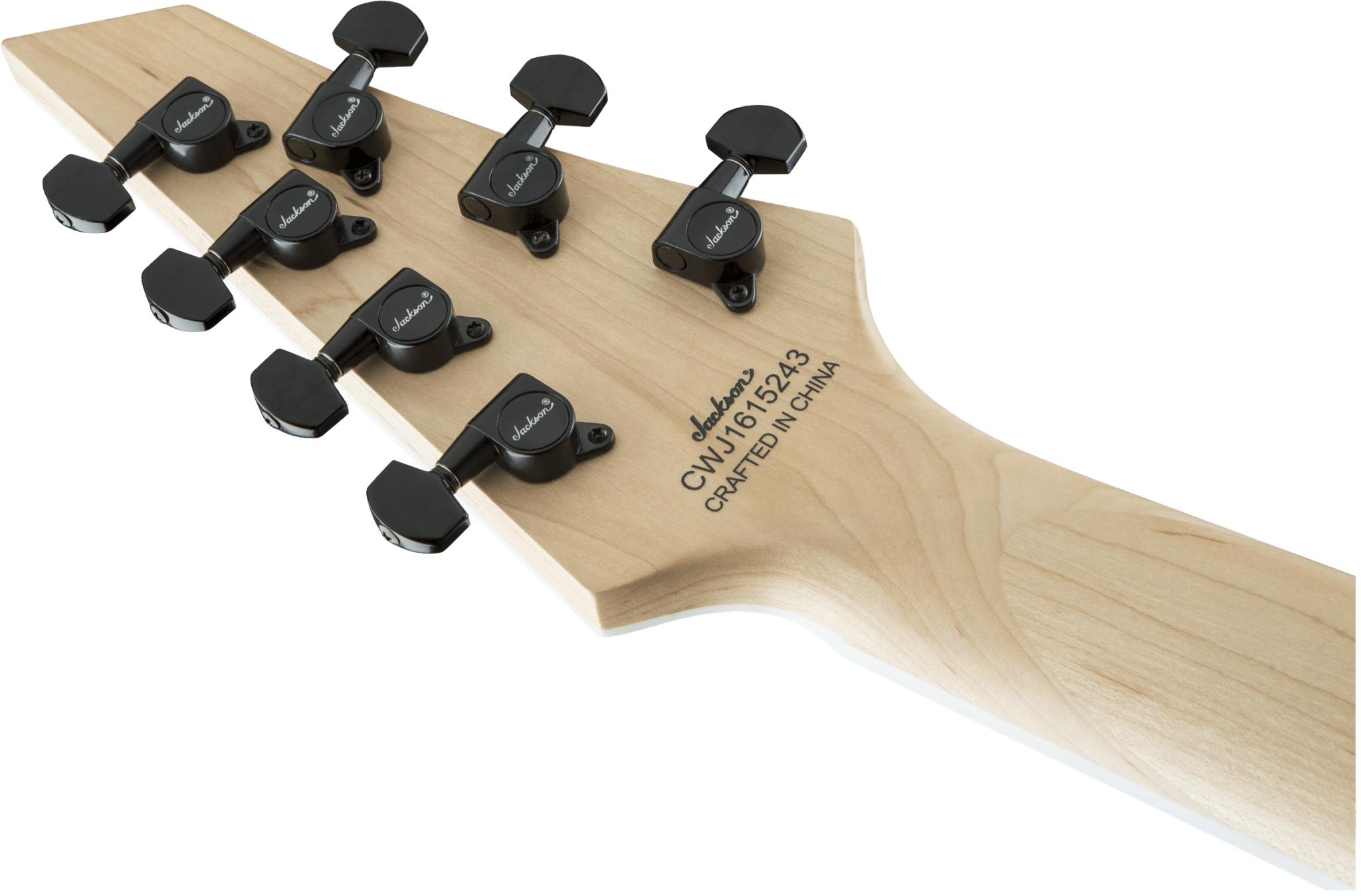 Jackson JS Series Dinky™ Arch Top JS32 - 7 DKA HT, Amaranth Fingerboard, Snow White by FMIC