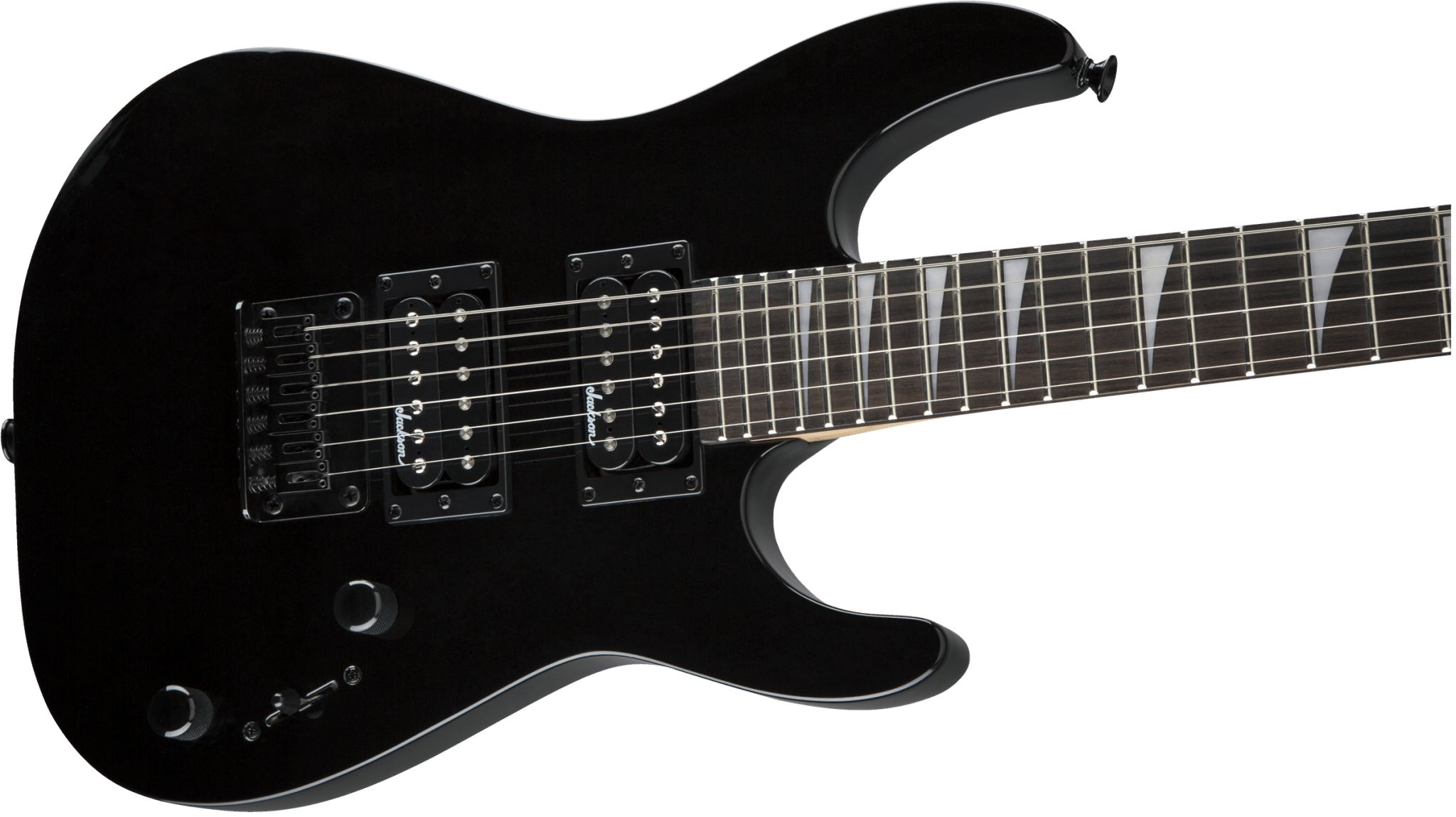 Jackson JS Series Dinky® Minion JS1X, Amaranth Fingerboard, Gloss Black by FMIC