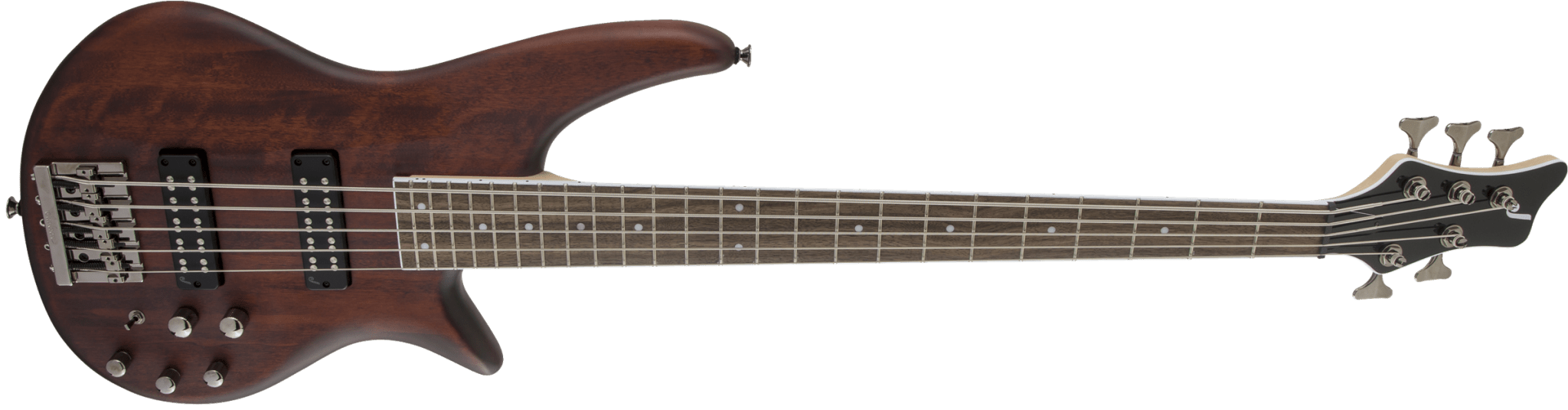 Jackson JS Series Spectra 5 String Bass JS3V, Laurel Fingerboard, Walnut Stain by FMIC