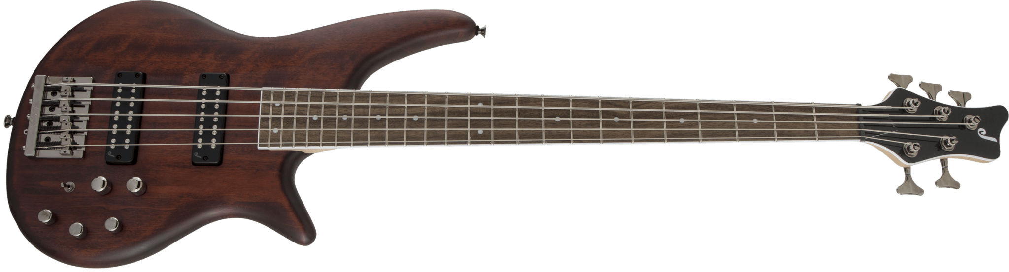 Jackson JS Series Spectra 5 String Bass JS3V, Laurel Fingerboard, Walnut Stain by FMIC
