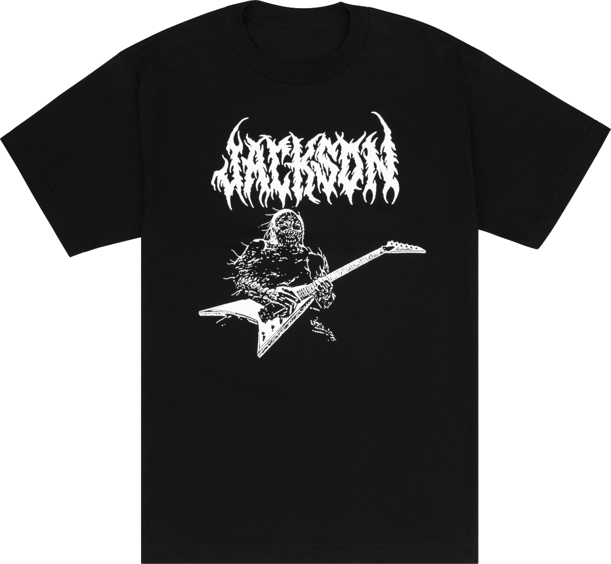 Jackson Skeletone, T-Shirt, Black by Rock Off Trade