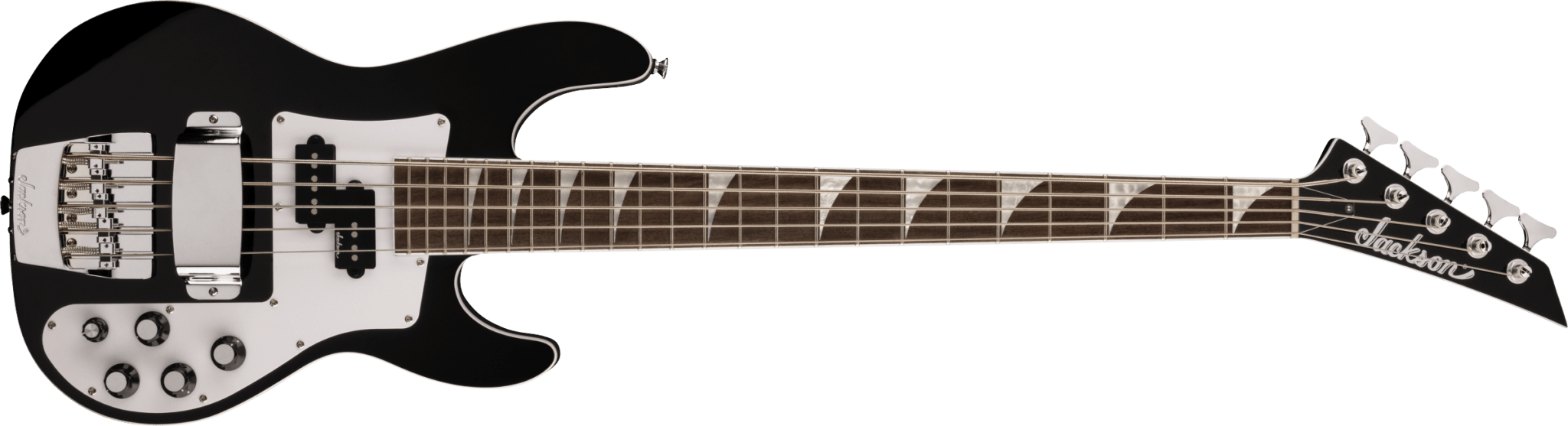 Jackson X Series Concert Bass™ CBXNT DX V, Laurel Fingerboard, Gloss Black by FMIC