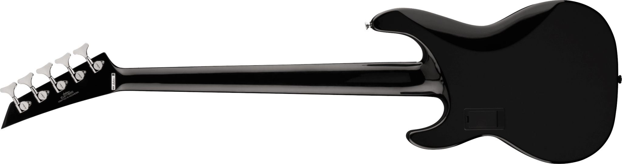 Jackson X Series Concert Bass™ CBXNT DX V, Laurel Fingerboard, Gloss Black by FMIC