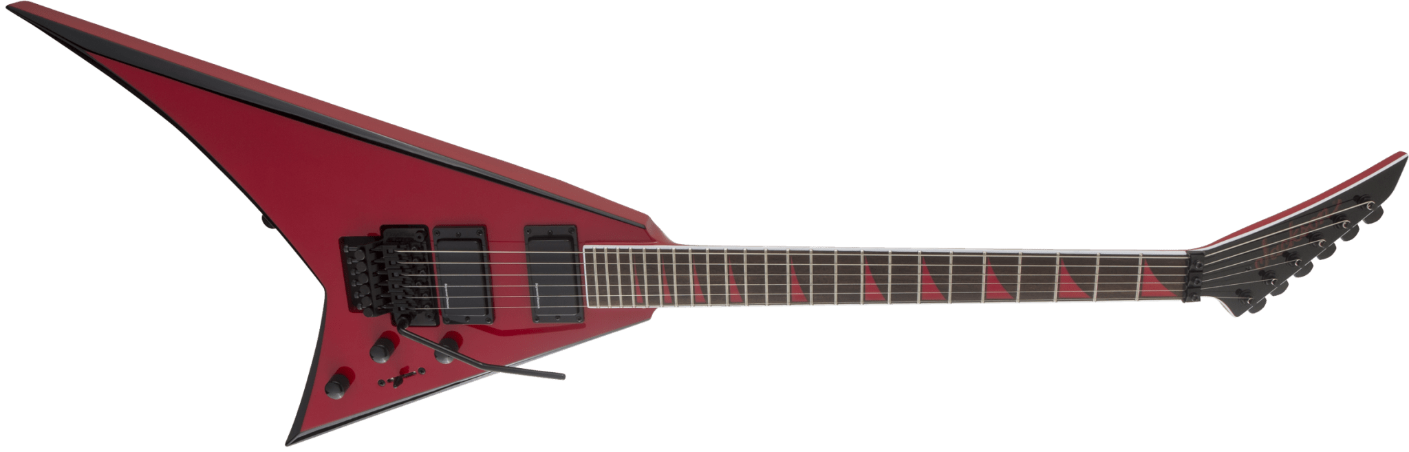 Jackson X Series Rhoads RRX24, Laurel Fingerboard, Red with Black Bevels by FMIC