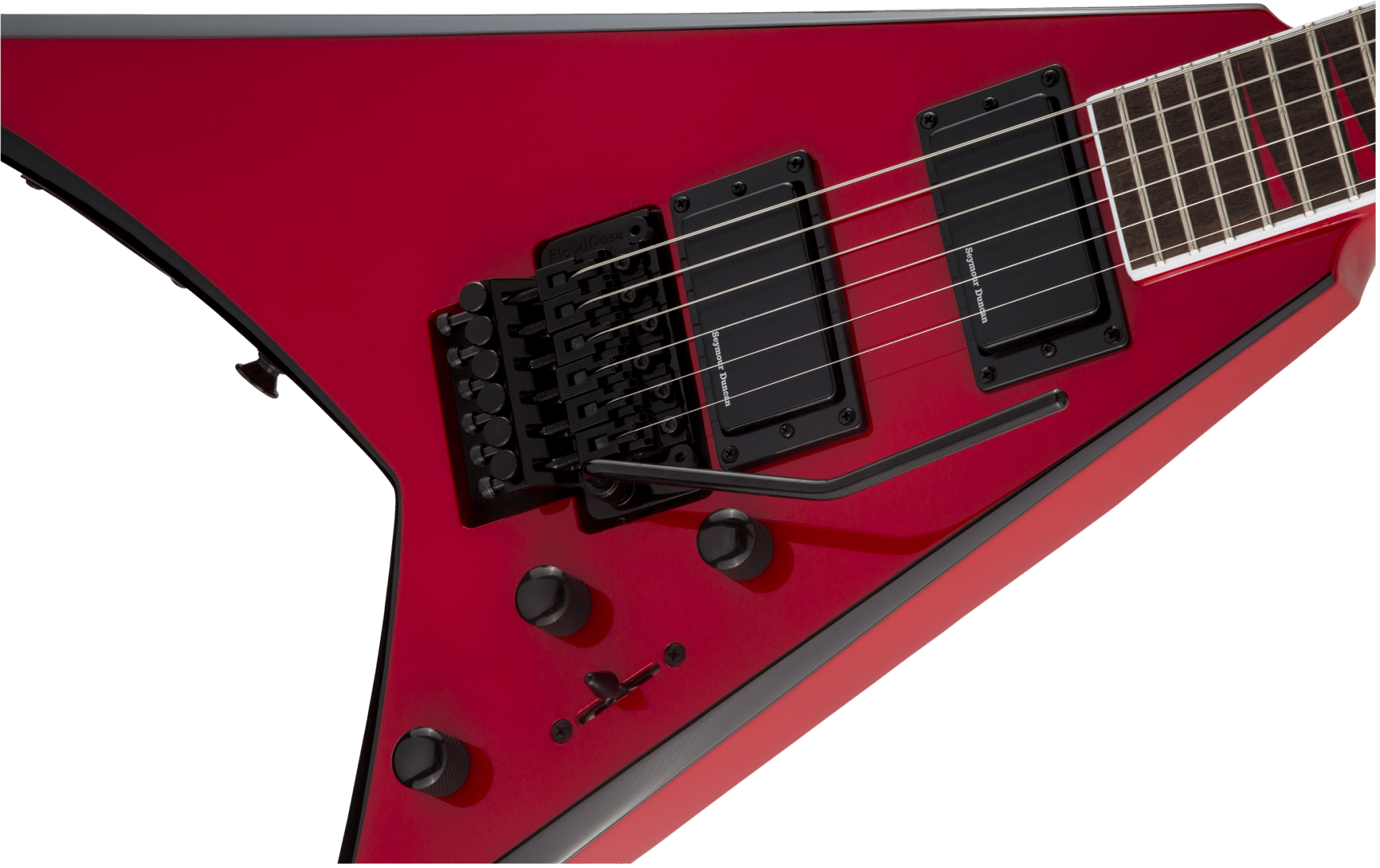 Jackson X Series Rhoads RRX24, Laurel Fingerboard, Red with Black Bevels by FMIC
