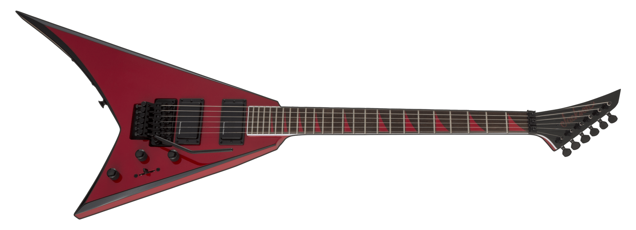 Jackson X Series Rhoads RRX24, Laurel Fingerboard, Red with Black Bevels by FMIC
