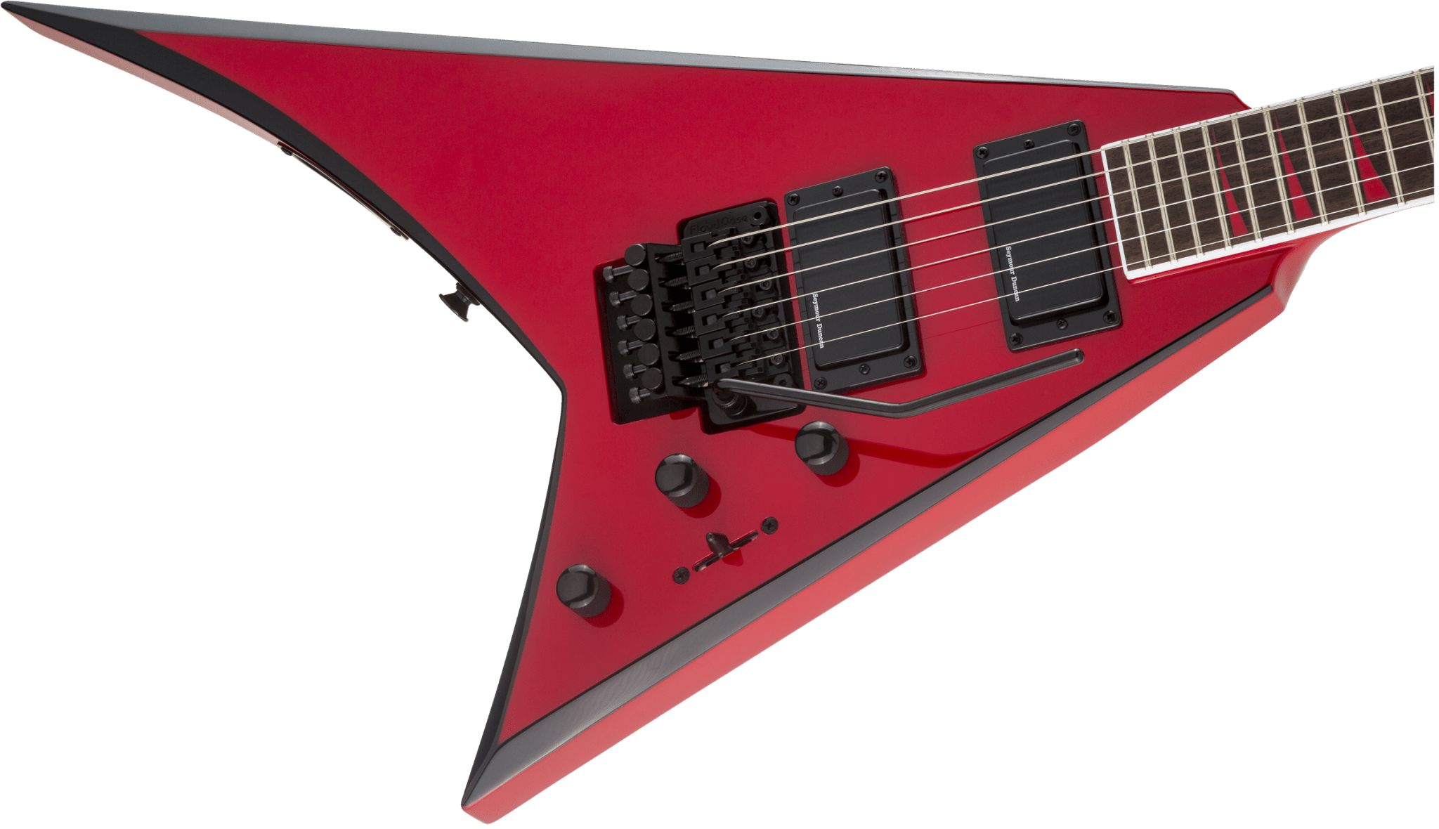 Jackson X Series Rhoads RRX24, Laurel Fingerboard, Red with Black Bevels by FMIC