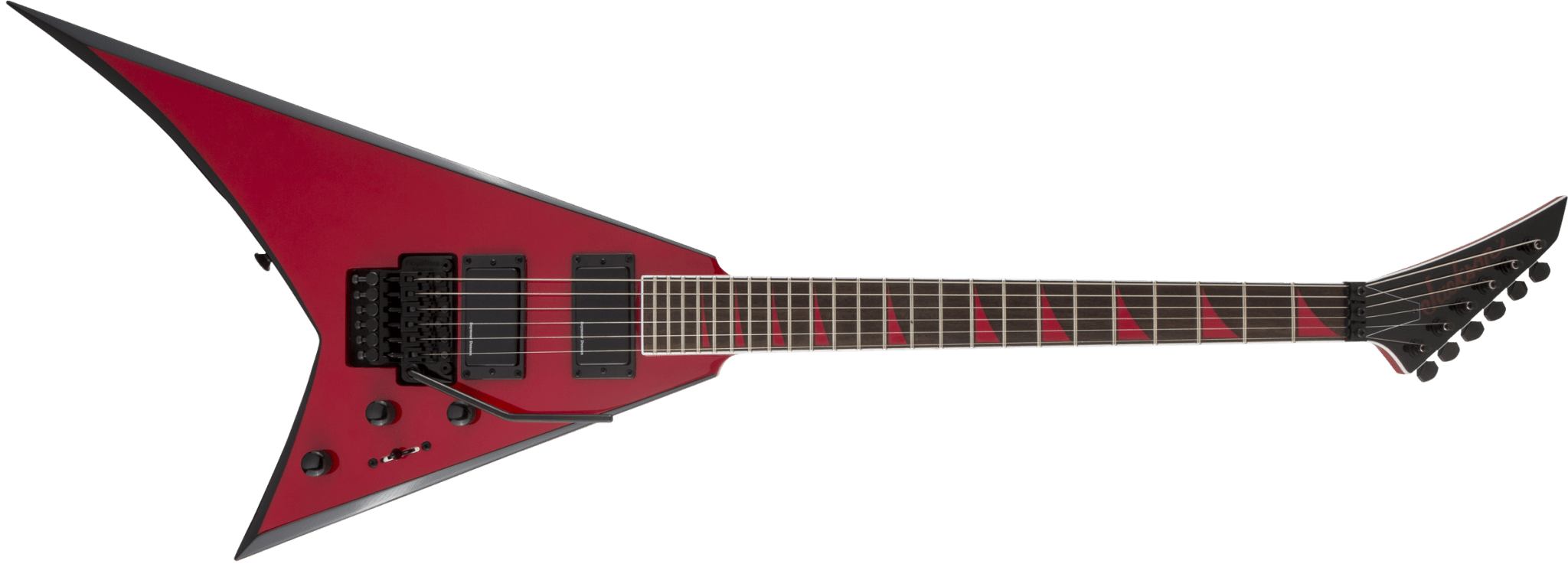 Jackson X Series Rhoads RRX24, Laurel Fingerboard, Red with Black Bevels by FMIC
