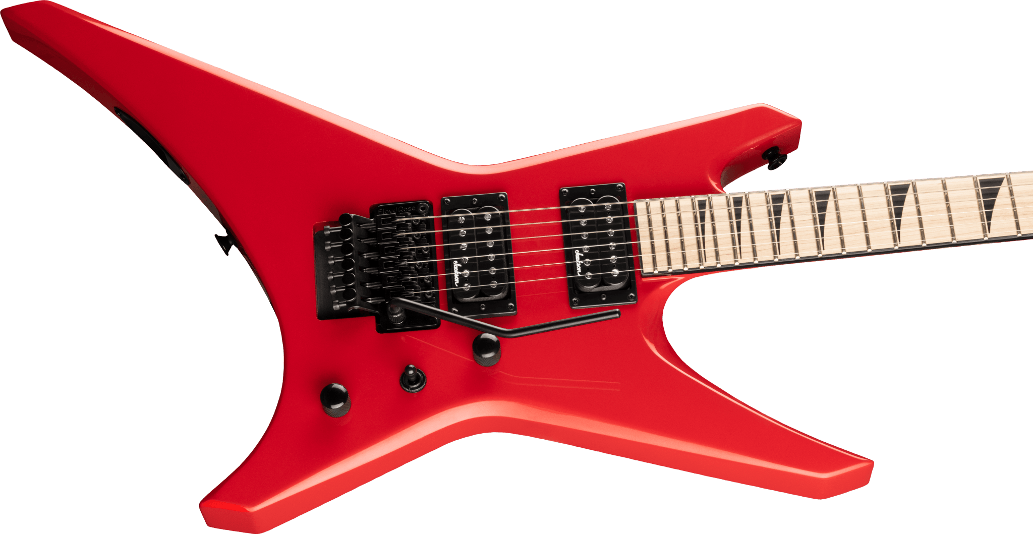 Jackson X Series Warrior™ WRX24M, Maple Fingerboard, Ferrari Red by FMIC