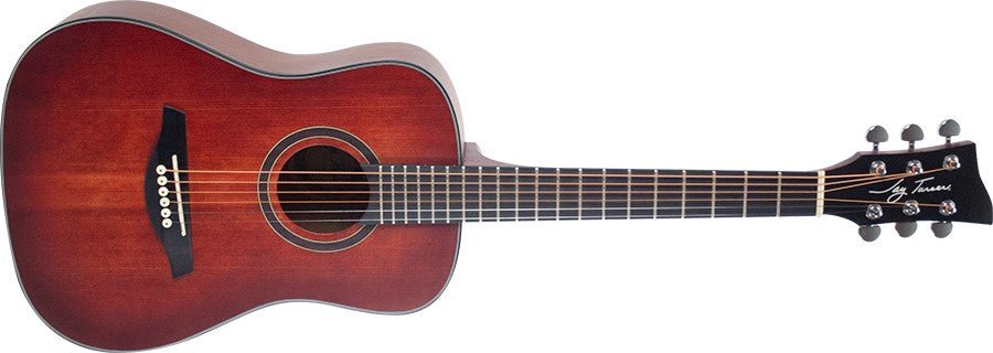 Jay Turser 1/2 Acoustic Guitar, Red Sun by Coast Music