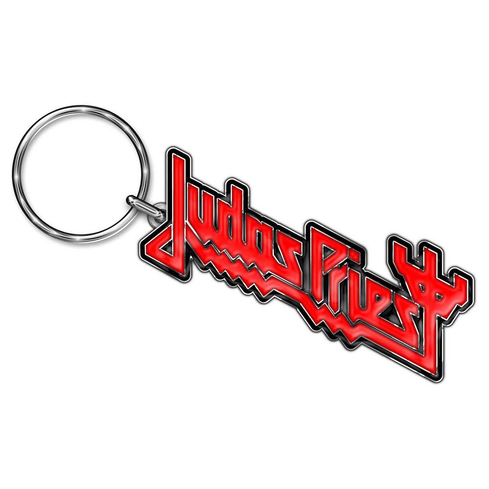 JUDAS PRIEST KEYCHAIN: LOGO (DIE - CAST RELIEF) by Rock Off Trade