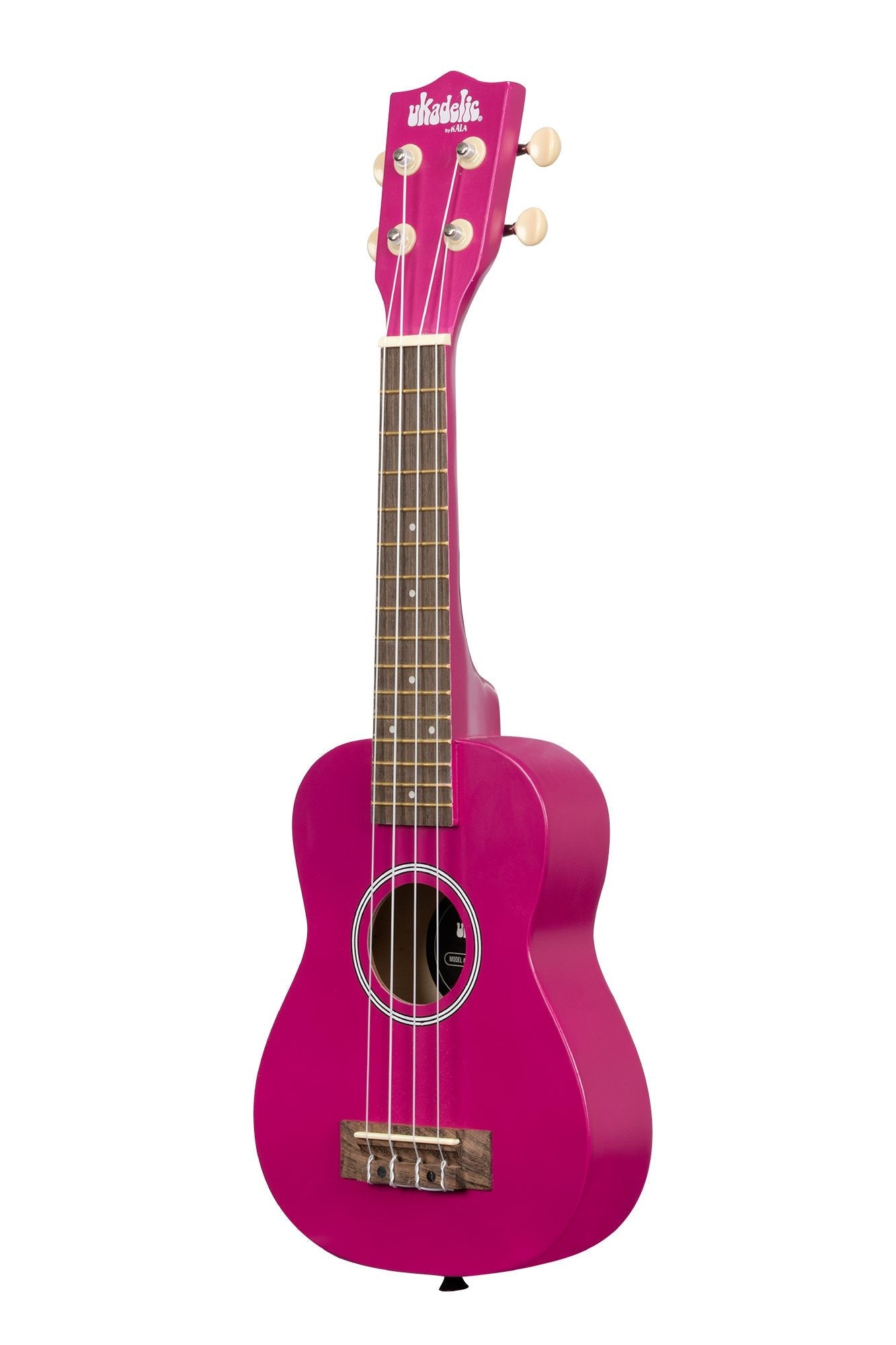 Kala Dragon Fruit Ukadelic Soprano Ukulele by Coast Music