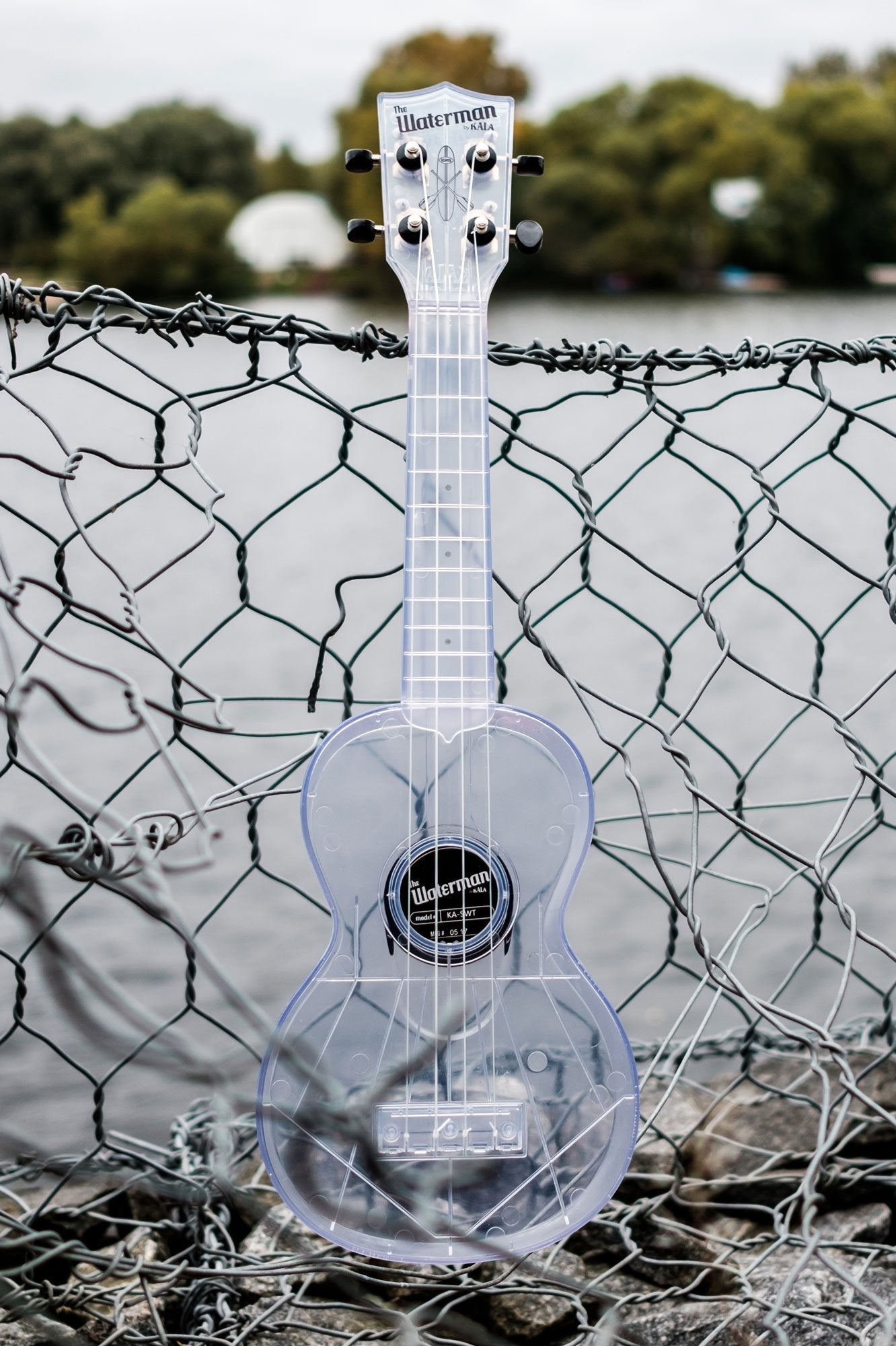 Kala Transparent Ice Soprano Waterman by Coast Music