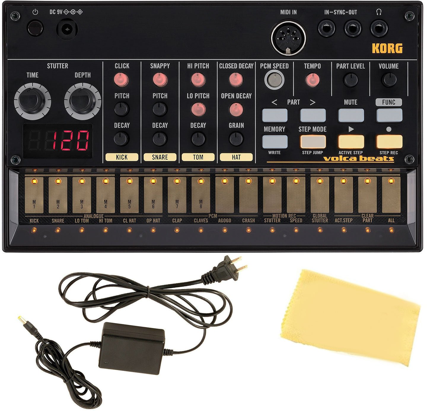 Korg Volca Beats Analogue Rhythm Machine by Erikson Music
