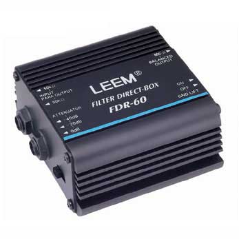 Leem Passive Filter Direct Injection Box by Coast Music