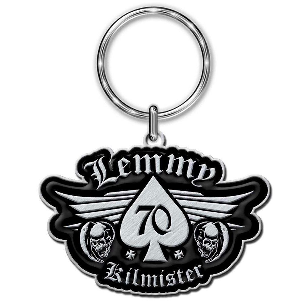 LEMMY KEYCHAIN: 70 (DIE - CAST RELIEF) by Rock Off Trade