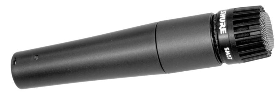 Shure SM57-LC Microphone – Faders Music Inc.