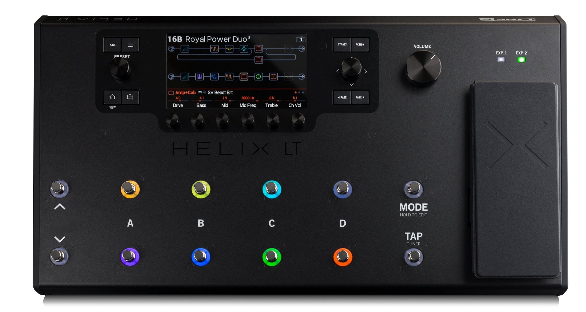 Line 6 Helix LT Guitar Multi - Effects Processor by Yamaha