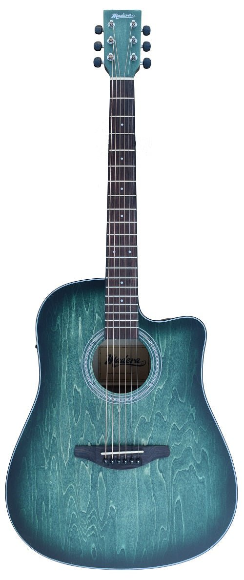 Madera Electric/Acoustic Guitar with Hand - Rubbed Finish by Kana Music
