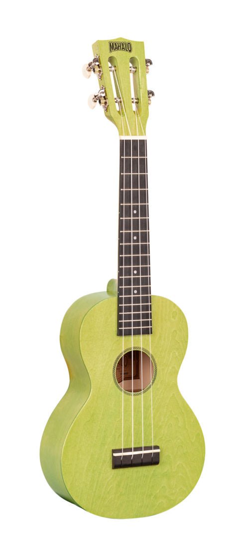 Mahalo Ukuleles Island Series Concert Ukulele, Sea Green by Coast Music