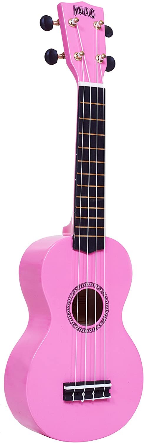 Mahalo Ukuleles Rainbow "R" Series Soprano Ukulele by Coast Music