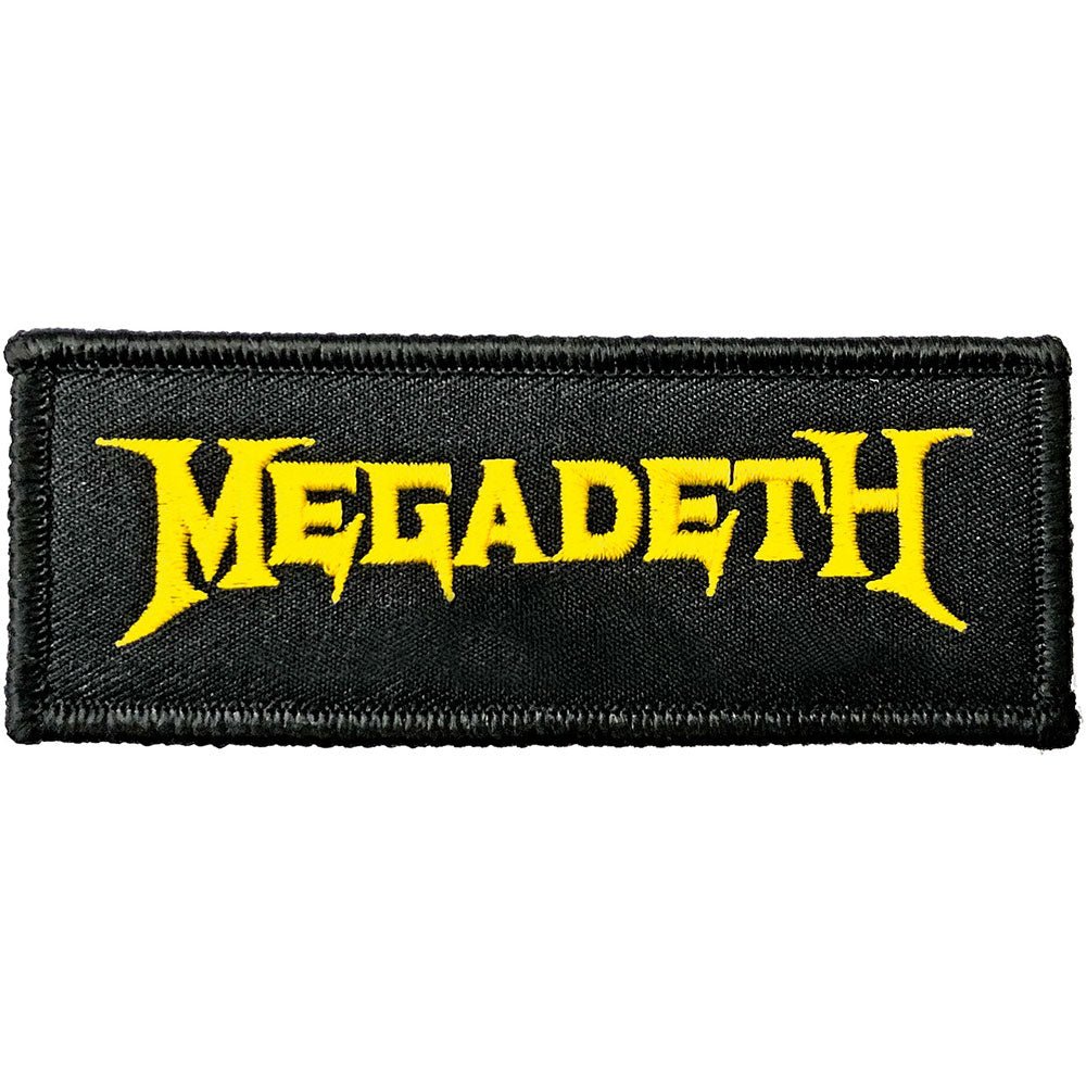 MEGADETH STANDARD PATCH: LOGO by Rock Off Trade