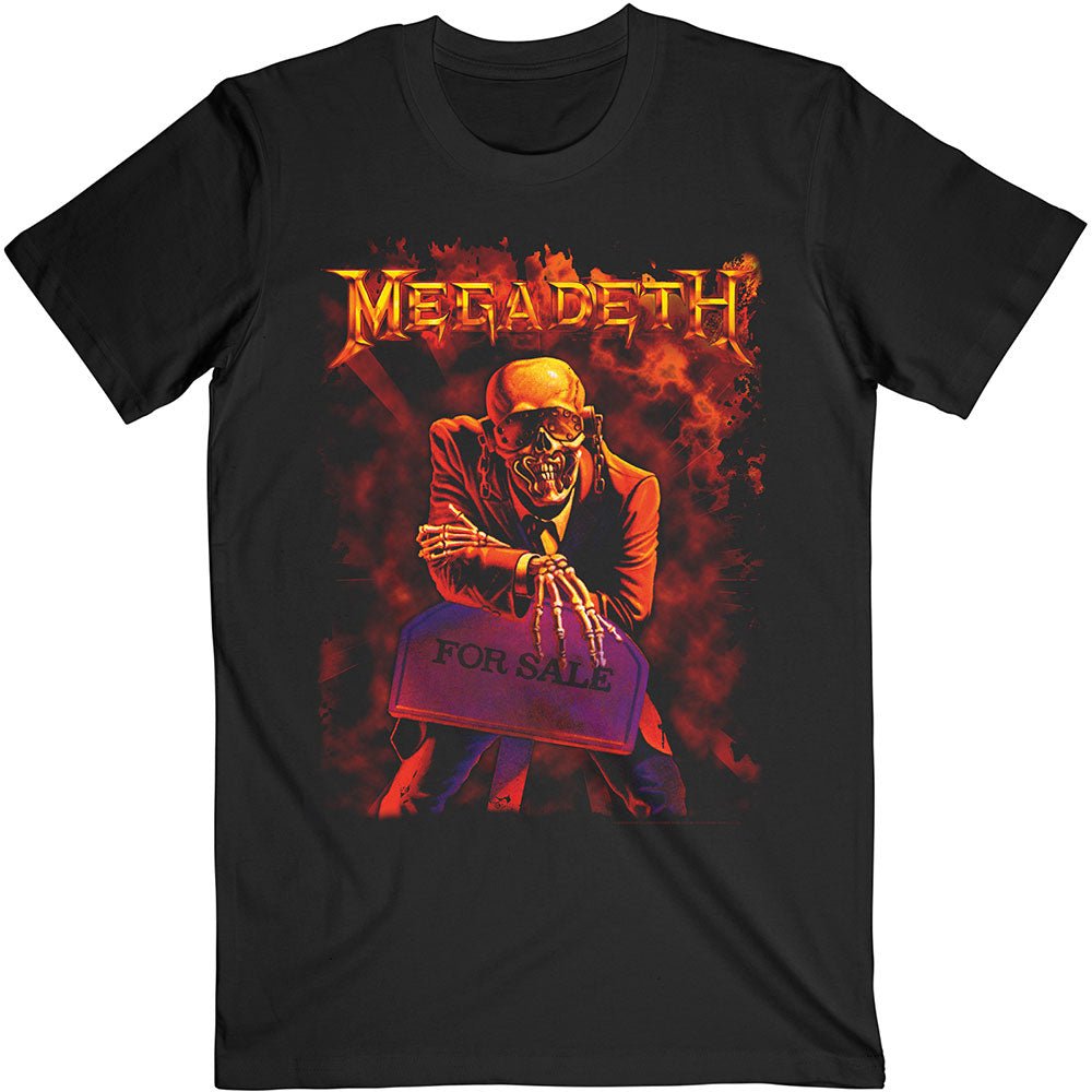 MEGADETH UNISEX TEE: PEACE SELLS by Rock Off Trade