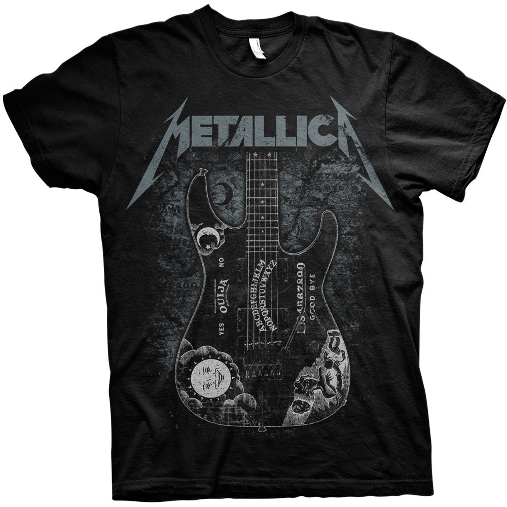 METALLICA UNISEX TEE: HAMMETT OUIJA GUITAR by Rock Off Trade