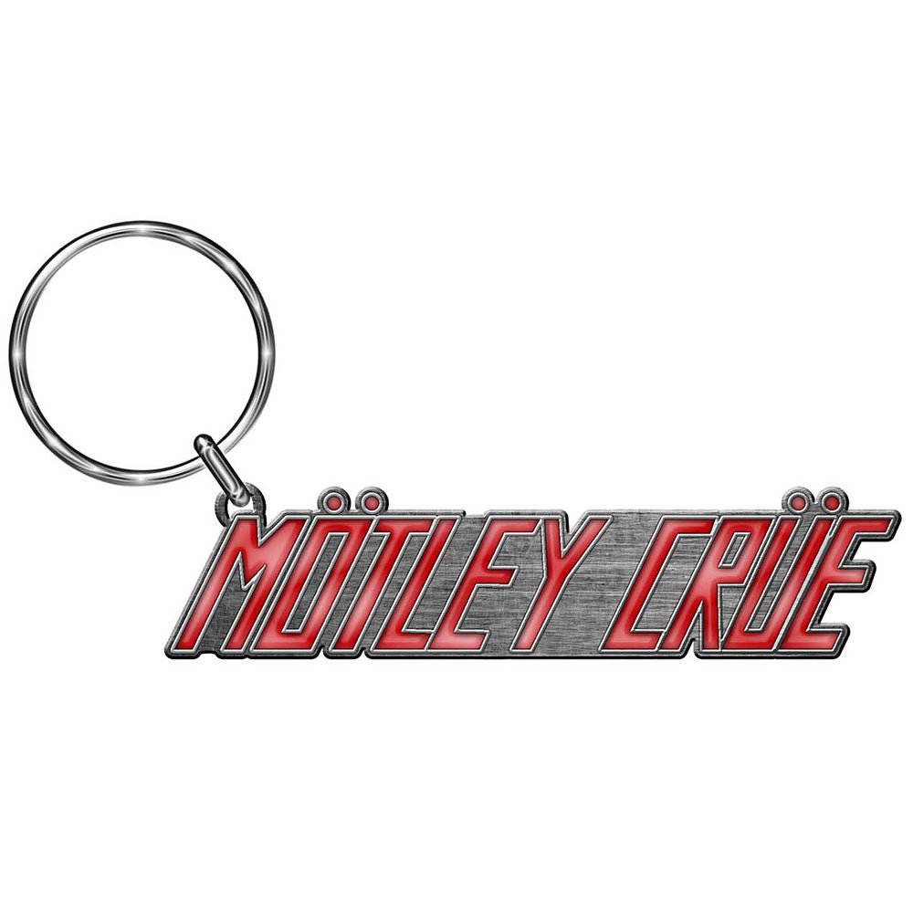 MOTLEY CRUE KEYCHAIN: LOGO (DIE - CAST RELIEF) by Rock Off Trade