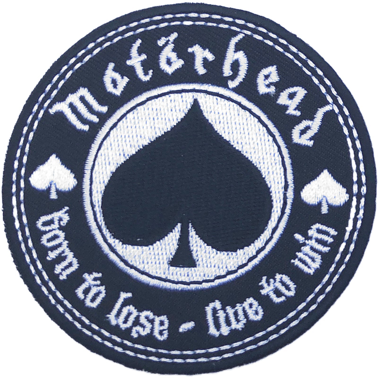 MOTORHEAD STANDARD PATCH: BORN TO LOSE, LIVE TO WIN by Rock Off Trade