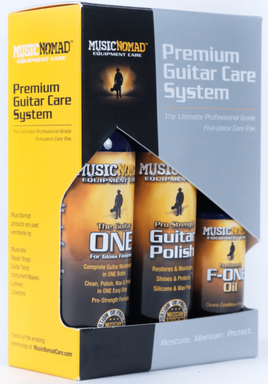 Music Nomad MN108 5pc Premium Guitar Care Kit by SFM