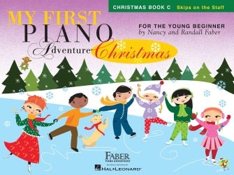 MY FIRST PIANO ADVENTURE® CHRISTMAS – BOOK C Skips on the Staff by Hal Leonard