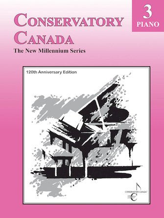 NEW MILLENNIUM GRADE 3 PIANO CONSERVATORY CANADA by Hal Leonard