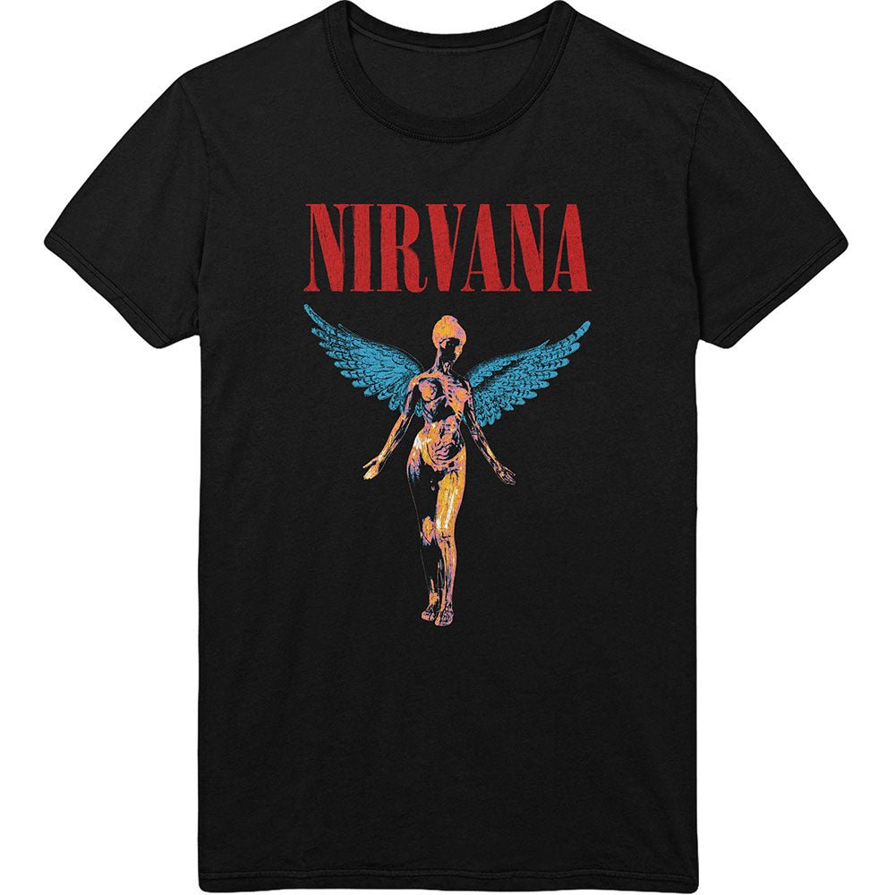 NIRVANA UNISEX TEE: ANGELIC by Rock Off Trade