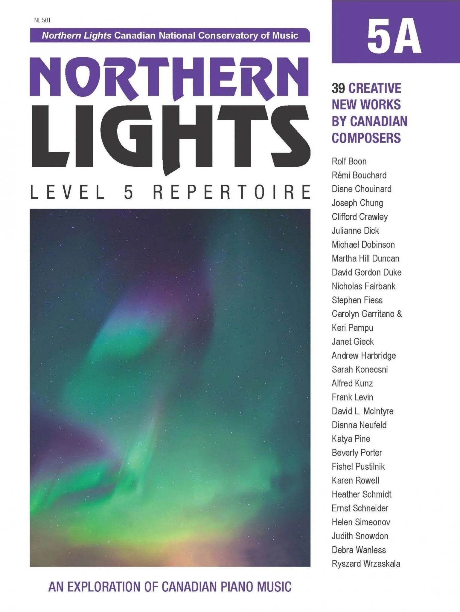 Northern Lights 5A – Repertoire by Debra Wanless