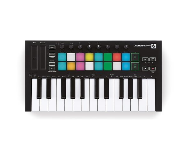 Novation Launchkey Mini MK3 Compact 25 - Key MIDI Controller by Erikson Audio