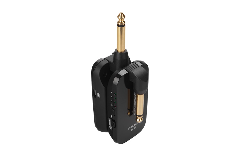 NUX Rechargeable 4 Channel Wireless Guitar System - Black by Coast Music