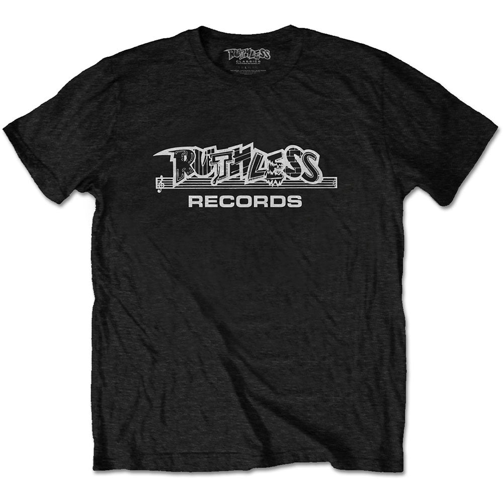 N.W.A UNISEX TEE: RUTHLESS RECORDS LOGO by Rock Off Trade