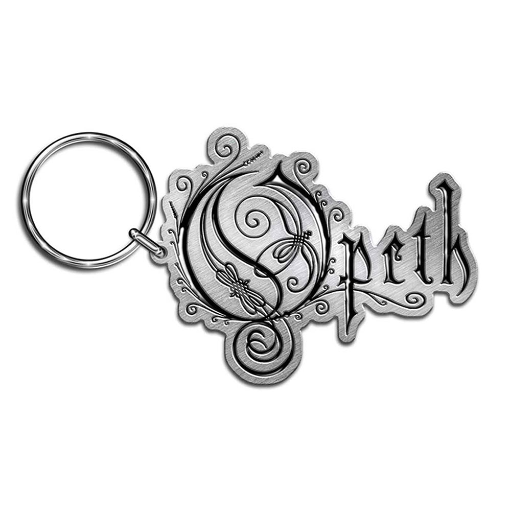 OPETH KEYCHAIN: LOGO (DIE - CAST RELIEF) by Rock Off Trade