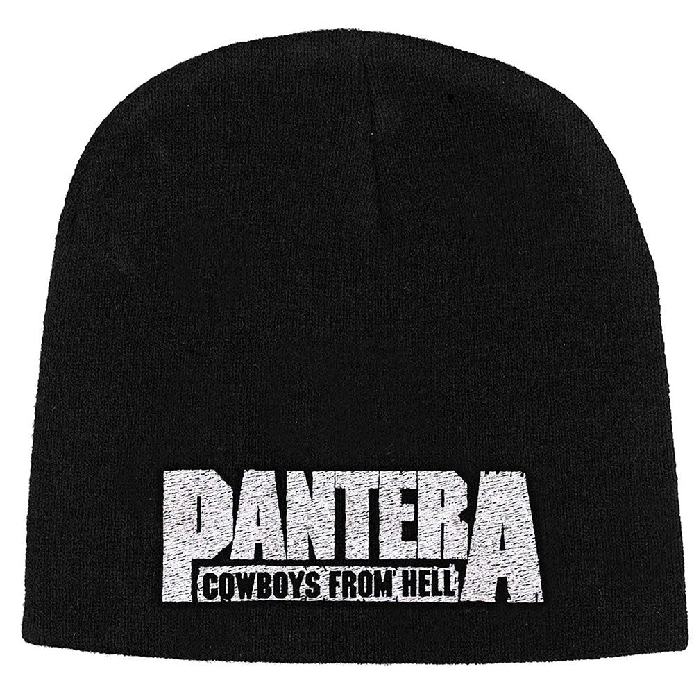 PANTERA UNISEX BEANIE HAT: COWBOYS FROM HELL by Rock Off Trade
