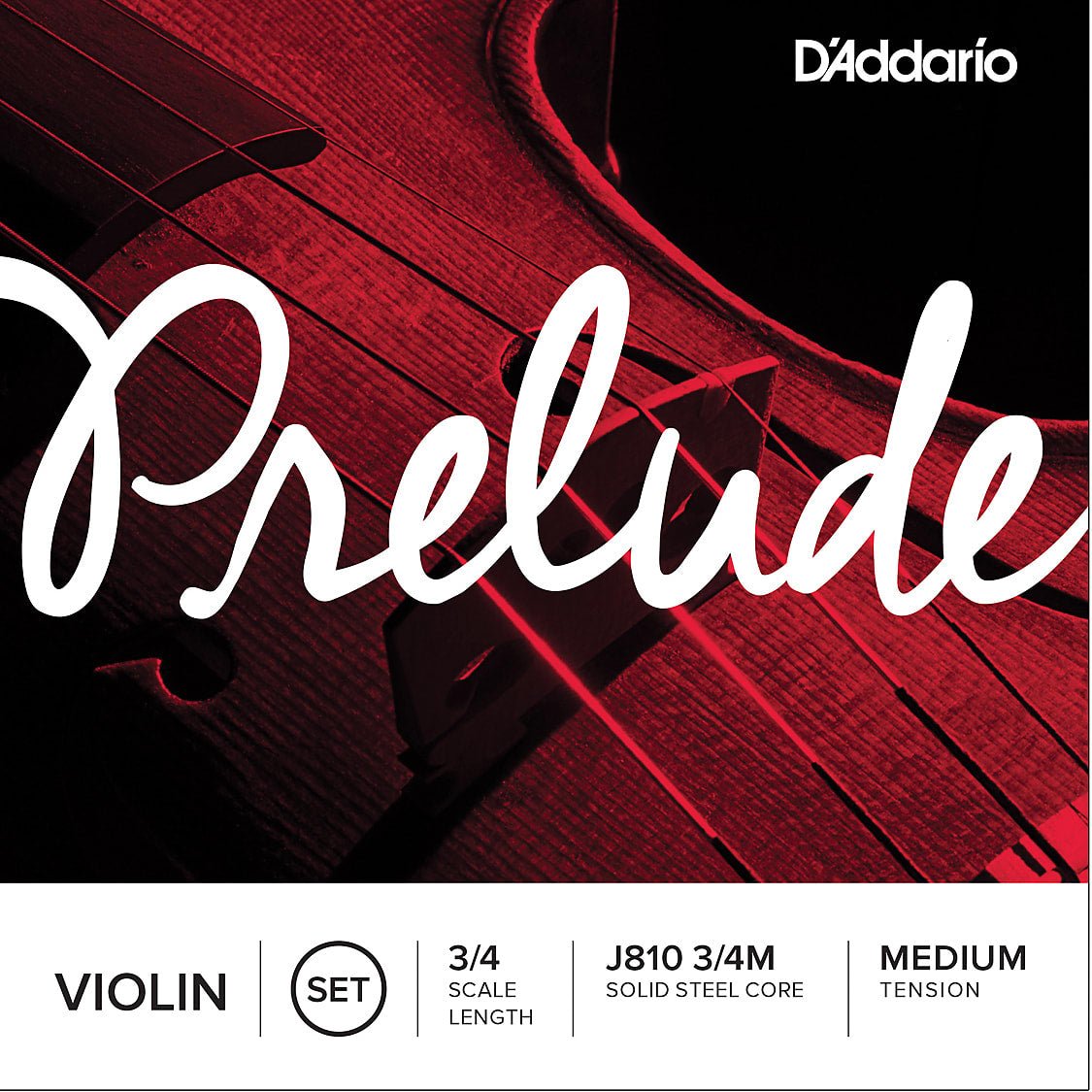 Prelude Violin String Set by D'Addario Canada
